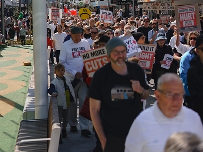 Save Our Southern Hospital public march 2024