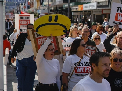 Save Our Southern Hospital public march 2024