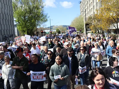 Save Our Southern Hospital public march 2024